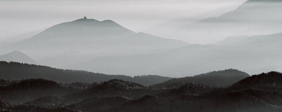 Zen Landscape II Wall Art | 8 x 20 Fine Art Print