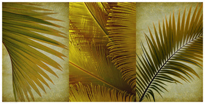 Framed Art Palm Trio II 12 1/2 x 24 1/2