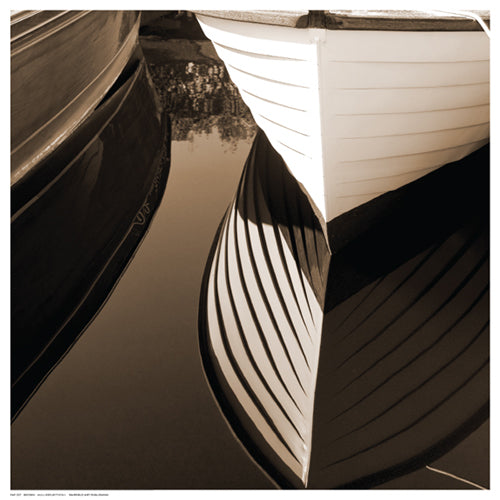 Hull Reflection by Bob Brown | 12 1/2 x 12 1/2 Fine Art Print