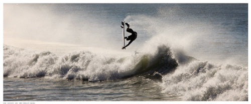 Super Surfer Wall Art | 8 ½ x 20 ½ Fine Art Print