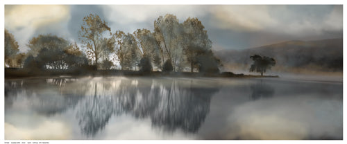 Golden Dawn Wall Art | 8 ½ x 20 ½ Fine Art Print