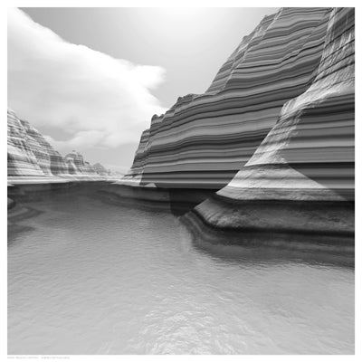Majestic Canyon II Wall Art | 12 1/2 x 12 1/2 Fine Art Print