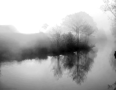 Sunrise Reflections II Wall Art | 14 x 18 Fine Art Print