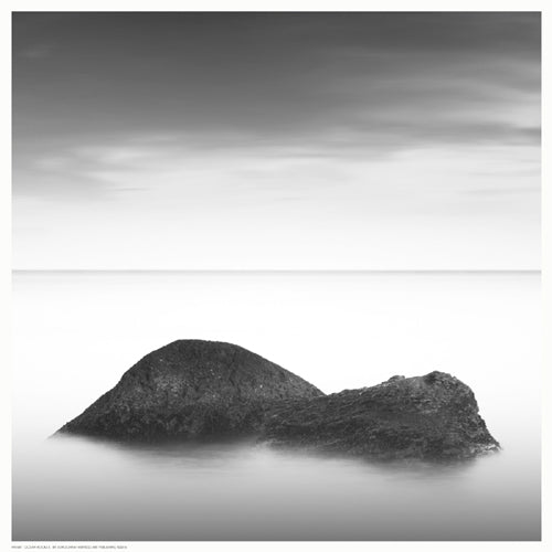 Framed Art Ocean Rocks II by Sorochan | 12 ½ x 12 ½