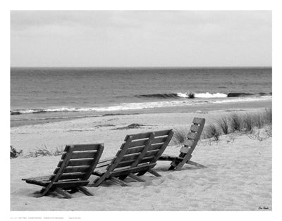 Seaside Seating by Eve Turek | 11 x 14 Fine Art Print