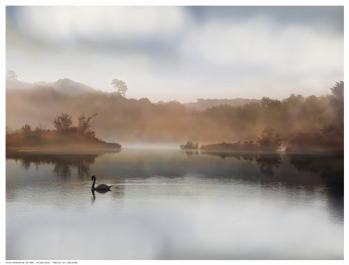 Framed Art Morning on the River by Sylvana Rega | 12 ½ x 16 ½