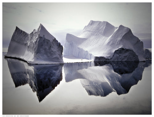 Iceberg Reflections Wall Art | 12 ½ x 16 ½ Fine Art Print