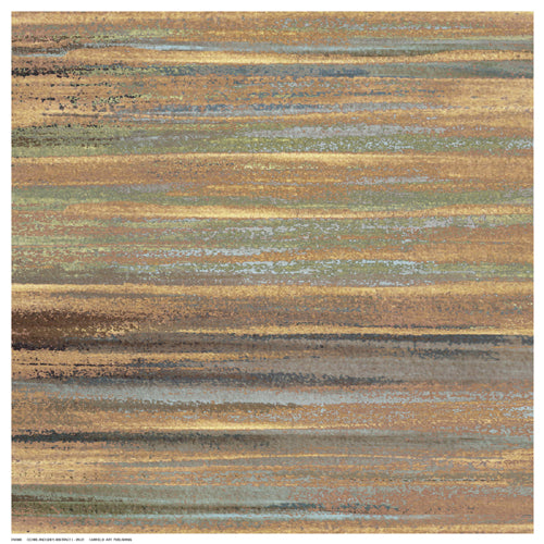 Ochre and Grey Abstract I by Inuit | 12 ½ x 12 ½ Fine Art Print