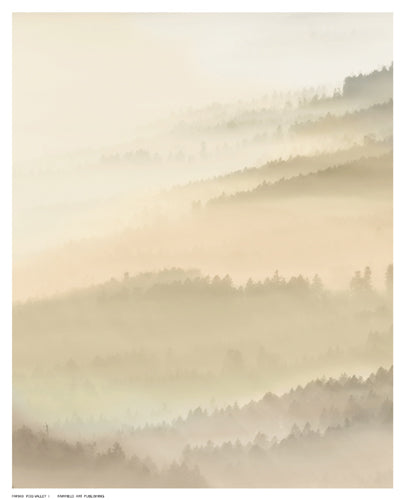 Framed Art Fog Valley I by Herzog | 10 ½ x 8 ½