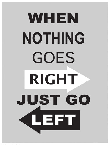 Just Go Left by Inuit | 14 ½ x 11 ½ Fine Art Print