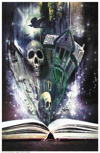 Framed Art Spooky Stories Come Alive by Cunningham | 20 ½ x 13 ½