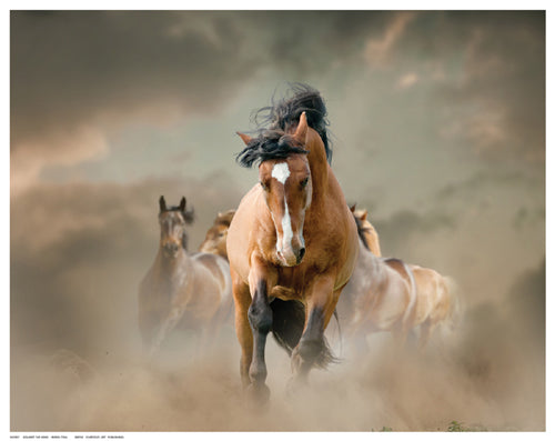 Against the Wind by Maria Itina | 11 ½ x 14 ½ Fine Art Print