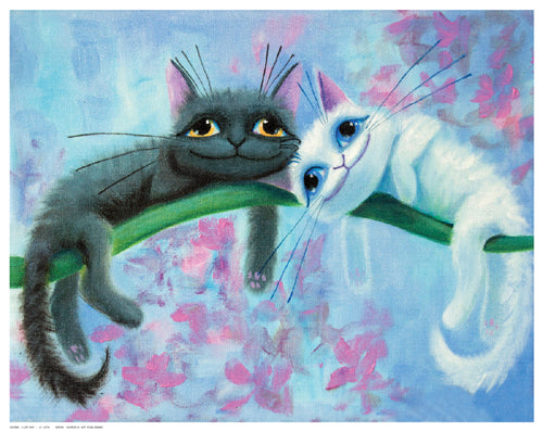 Lazy Day by K. Leov | 11 ½ x 14 ½ Fine Art Print