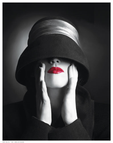 Framed Art Ruby Lips III 11 ½ x 14 ½