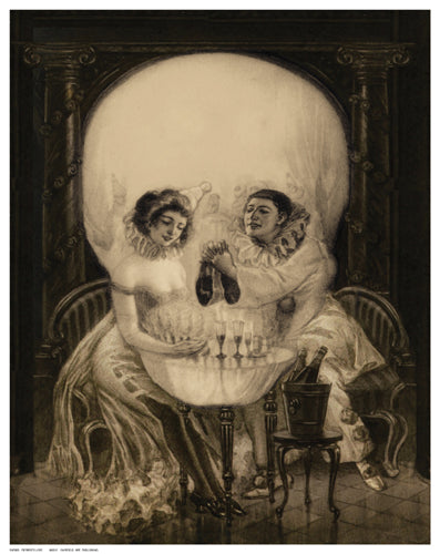 Framed Art Pierrot’s Love 14 ½ x 11 ½