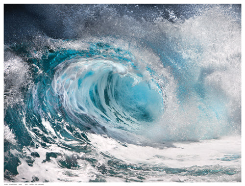 Thunder Wave Wall Art | 12 ½ x 16 ½ Fine Art Print