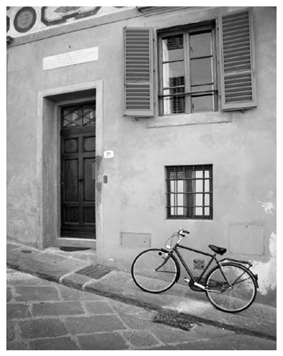 Tuscan Bicicletta by Igor Maloratsky | 14 1/2 x 11 1/2 Fine Art Print