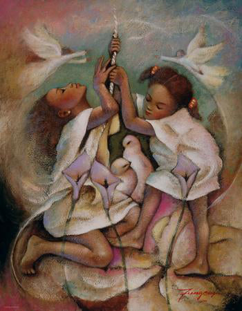 Ringbell Heaven by Essud Fungcap | 18 x 14 Fine Art Print