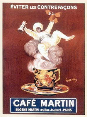 Cafe Martin by Leonetto Cappiello | 24 x 18 Fine Art Print