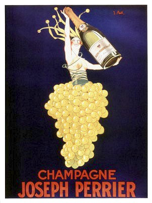 Champagne Joseph Perrier Wall Art | 24 x 18 Fine Art Print