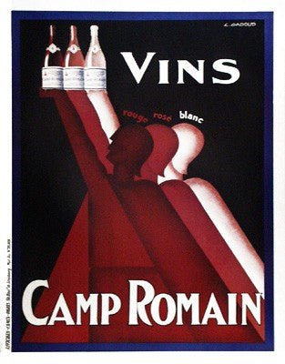 Vins Camp Romain by C. Gadoud | 28 x 22 Fine Art Print