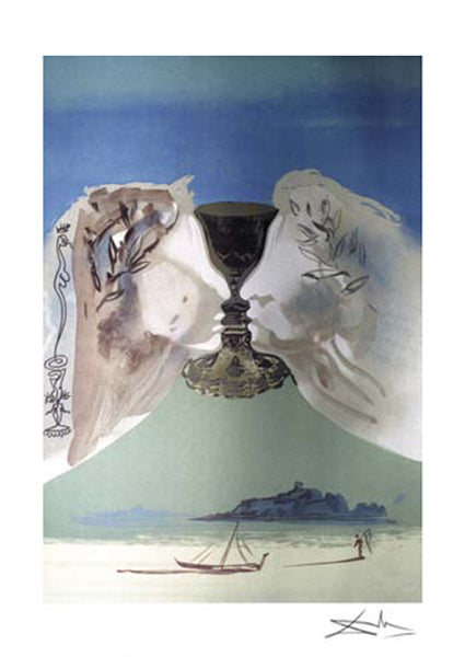 Chalice of Love by Salvador Dali | 24 x 17 Fine Art Print