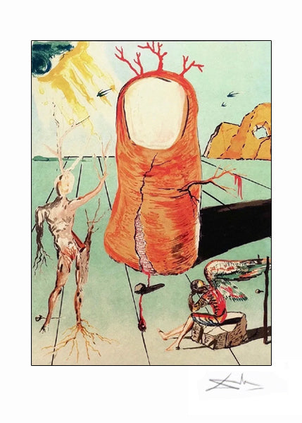 The Thumb by Salvador Dali | 24 x 18 Fine Art Print