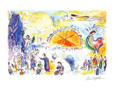 Four Seasons by Marc Chagall | 18 3/4 x 24 Fine Art Print
