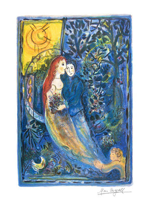 Wedding by Marc Chagall | 24 x 18 Fine Art Print