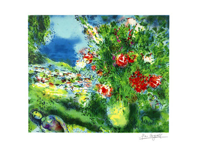 Paysage by Marc Chagall | 18 x 24 Fine Art Print