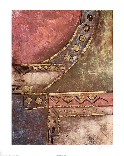 Framed Art Urban Patterns I by Joyce Combs | 28 x 22