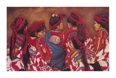 Framed Art Women of Camalapa by Bruce Migdal | 24 x 36