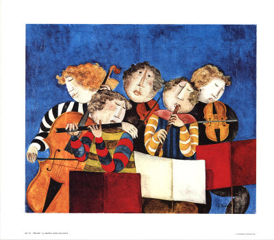 Framed Art Prelude by Graciela Rodo Boulanger | 25 1/8 x 29 1/8