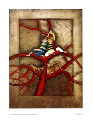 Framed Art A Puma for Josquin & Mathieu by Graciela Rodo Boulanger