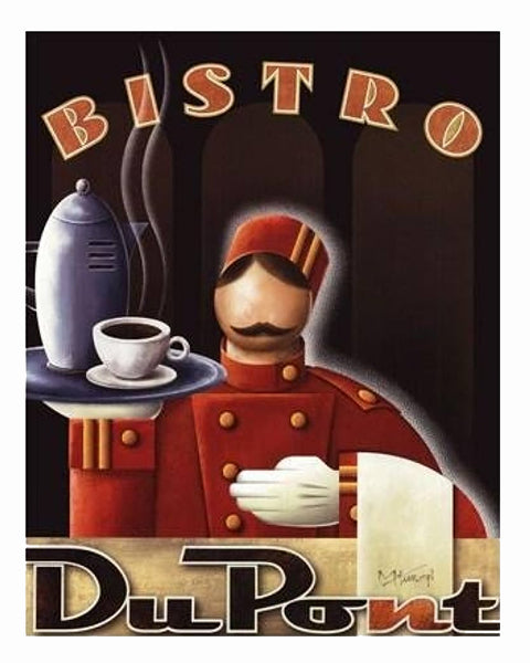 Bistro DuPont by Michael Kungl | 22 x 18 Fine Art Print
