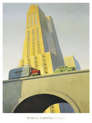 Scraper by Robert LaDuke | 33 x 25 Fine Art Print