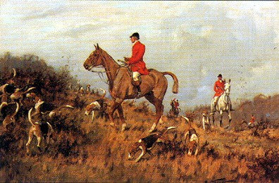 Drawing the Gorse by Henry Alken | 10 ¾ x 13 ½ Fine Art Print