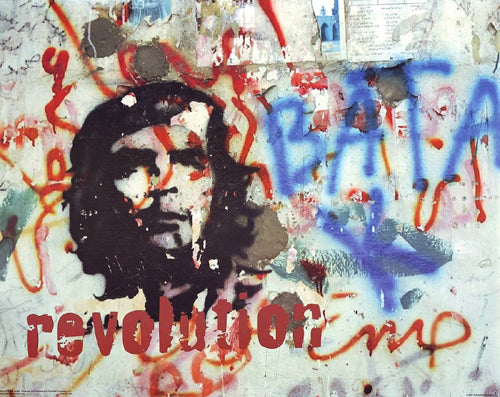 Framed Art Revolution: Che Graffiti 16 x 20