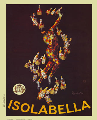 Framed Art Isollabella by Leonetto Cappiello | 20 x 16