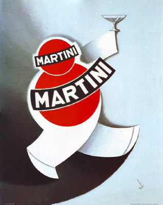 Framed Art Martini, 1930 by Mario Gros | 20 x 16