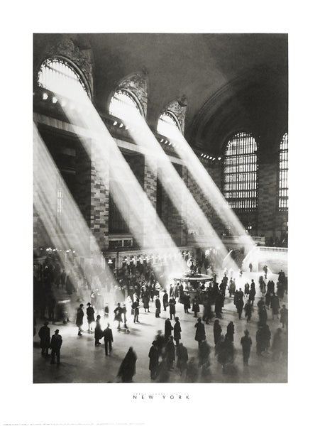 Framed Art Grand Central Station, 1934 31 ½ x 23 ½