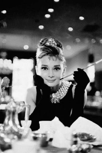 Framed Art Audrey Hepburn, Breakfast at Tiffany’s 36 x 24