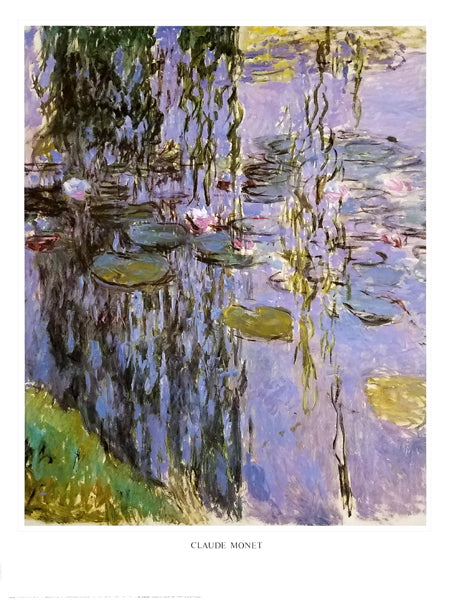 Nympheas by Claude Monet | 31 ½ x 23 ½ Fine Art Print