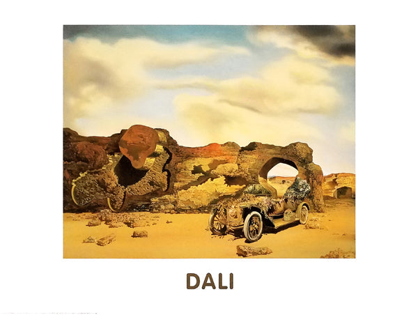 Framed Art Paranoiac – Critical Solitude by Salvador Dali | 23 5/8 x 31 ½ Art ...