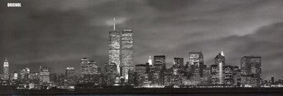 New York, New York - Five Icons B&W by Jerry Driendl