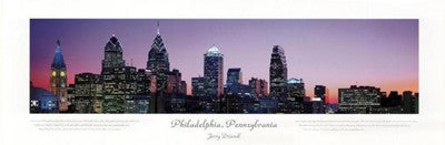 Philadelphia, Pennsylvania - City View by Jerry Driendl