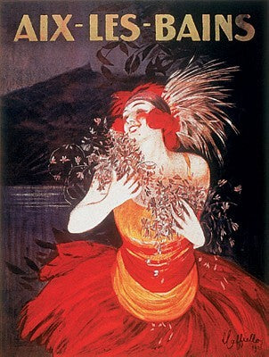 Aix-Les-Bains by Leonetto Cappiello | 32 x 24 Fine Art Print