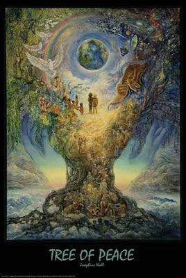 Tree of Peace by Josephine Wall | 36 x 24 Fine Art Print
