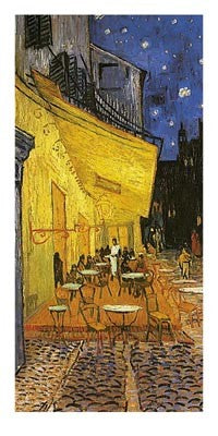 Terasse de Cafe by Vincent van Gogh | 19 3/4 x 9 Fine Art Print