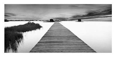 The Jetty by Gary Faye | 9 x 19 3/4 Fine Art Print